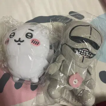 치이카와(먼작귀) 포테타마 봉제 인형 갑옷 씨 세트