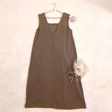 [tel.by.yumi(시마무라)] 택 포함 원피스(S) / 내추럴