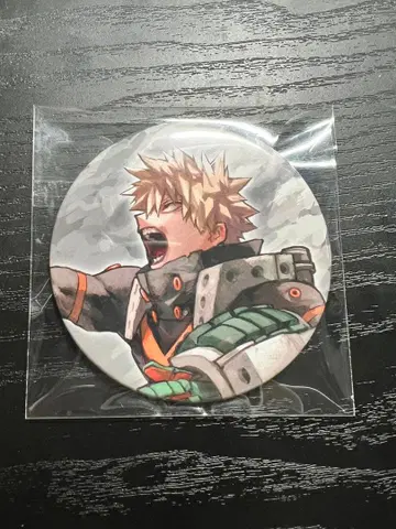나의 히어로 아카데미아 원화전 캔뱃지 바쿠고 카츠키