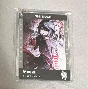 니지산지 FANCY TOXIC 마시로 코 양면 아크릴 키링 스탠드