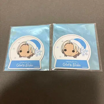 두근두근 메모리얼 Girl's Side 2 크리스마스 마그넷 사에키 2점