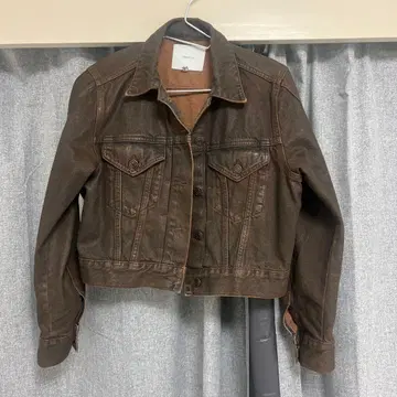 H&M STUDIO 브라운 데님 자켓