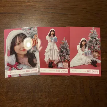 사쿠라자카46 브로마이드 2025년 산타 의상 모리타 히카루