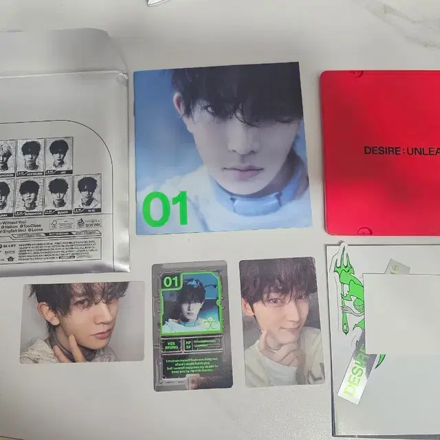 엔하이픈 Desire Unleash 엔진앨범 희승버전 +선우포카