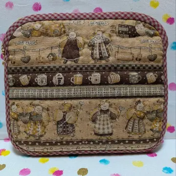 매기 엔젤 파우치 대형 1매입 어른스러운 베이지 계열 A