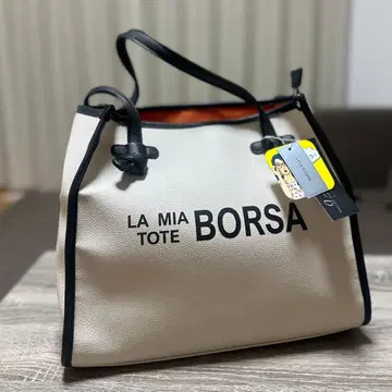새상품 LA MIA Borsa 미아볼사 토트백
