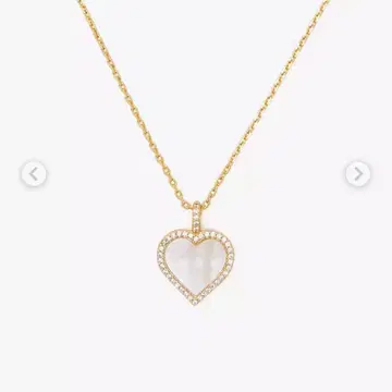 케이트 스페이드 하트 목걸이