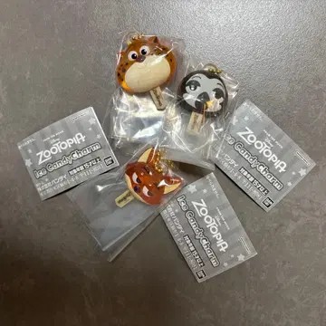 주토피아 아이스캔디 참 3종 세트