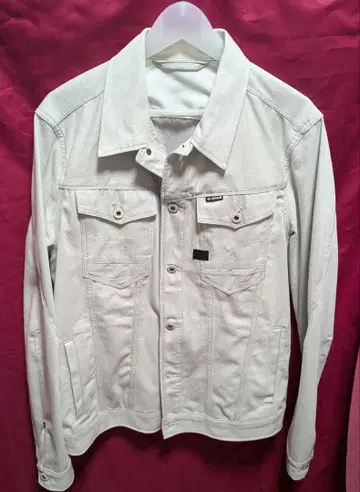 G-STAR 화이트 데님 자켓