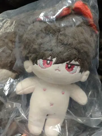 봉제 인형 20cm 옷 갈아입기 봉제 인형 목화 인형