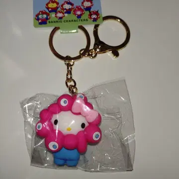 만박 산리오 미야쿠미야쿠  파스텔 컬러 키링 키티