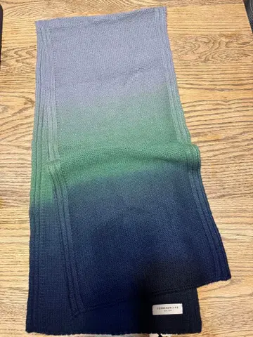 미사용 보관품 TOMORROWLAND 캐시미어 100% 그라데이션 머플러