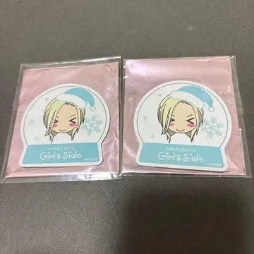 두근두근 메모리얼 GS 마그넷 크리스마스 사쿠라이 루카 2점