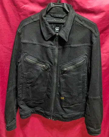 지스타 로우 블랙 데님 자켓 XL