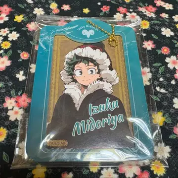 나의 히어로 아카데미아 히로아카 신규 비주얼 카드 & 홀더 미도리야