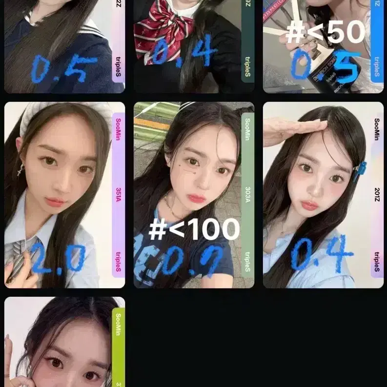 Triples soomin kim soomin object bulk sell | Bunjang Global