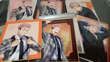 이타도리 유우지 주술회전 팬파레 환영야행 미니 색지 클리어 카드 파일