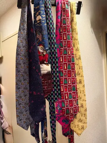 크리스마스 패턴 넥타이 외 총 12개