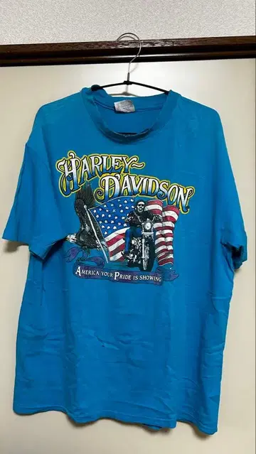 Harley-Davidson 파랑 셔츠