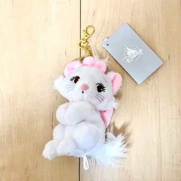 [ 새상품/미사용 ] 디즈니 스토어 마리 봉제 인형 키체인