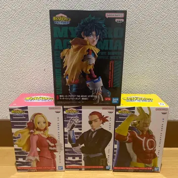 나의 히어로 아카데미아 THE MOVIE 유어 넥스트 피규어 4종 세트