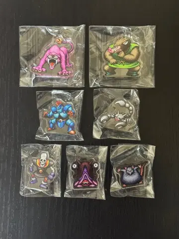 드래곤 퀘스트 미니 아크릴 블록 컬렉션 vol.2 7종 세트