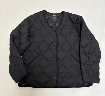 유니클로 울트라 라이트 다운 퀼팅 자켓 M 블랙