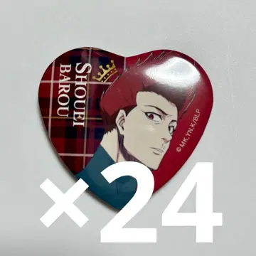 마로 슌에이 블루 록 Anique 하트 캔뱃지