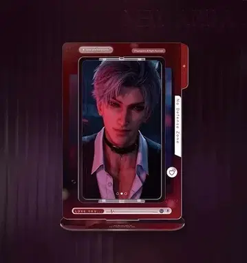 공식 신카드 & 스티커 회전 아크릴 스탠드