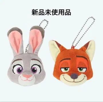 도쿄 디즈니 리조트 주디 홉스 & 닉 와일드 거울 키링