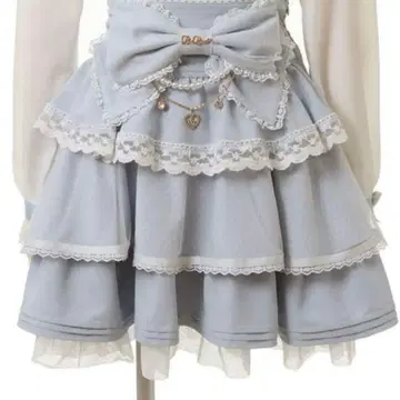 LIZLISA 빅 리본 캉캉 스커트 색스