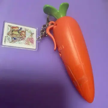 미사용 새상품 주토피아 녹음 기능 포함 주디의 당근 키체인 택 없음