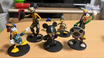 디즈니 킹덤하츠 피규어 5종