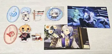 원신 아크릴 스탠드 배지 세트