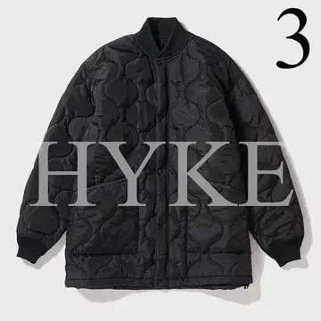 HYKE 25AW 퀼팅 자켓 코트 CWU-9 QUILTED