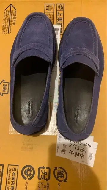 Saturdays NYC 로퍼 블루 27cm