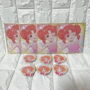 시노미야 린린 비밀의 아이프리 미니 색지 캔뱃지