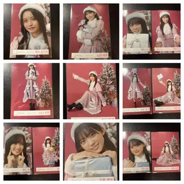 사쿠라자카46 생사진 산타 4기생 묶음 판매