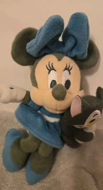 미니 마우스 피가로 인형 배지