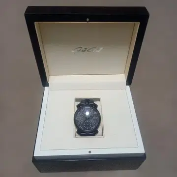 GaGa 스페셜 에디션 수동 와인딩 시계 블랙