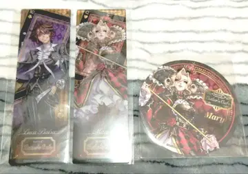 제5인격 버틀러스 카페 마리 루카 클리어 책갈피 코스터