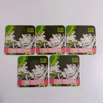 나의 히어로 아카데미아 히로아카 아트 코스터 아토코 미도리야 이즈쿠