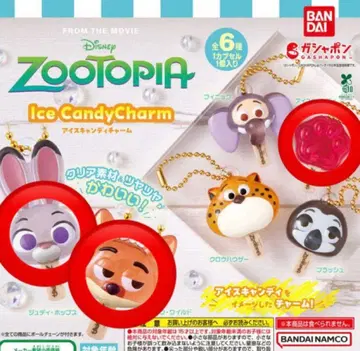 주토피아 아이스캔디 참 3종