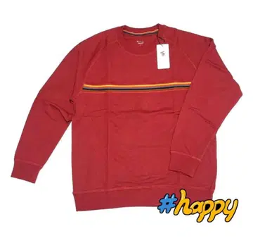 새상품 폴스미스 M 사이즈 긴팔 트레이닝복 홈웨어 레드 7031