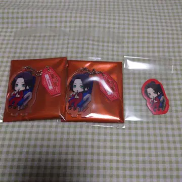 A3! JR 도카이 콜라보 아크릴 스탠드 키체인 스티커 아자미 세트