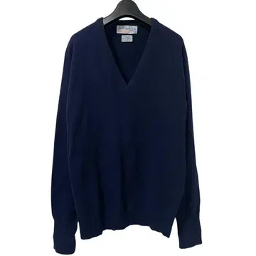 Ballantyne / 캐시미어100 V넥 니트 70s 80s c075