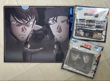 SEGA 복권 명탐정 코난 아크릴 스탠드 키링 클리어 파일