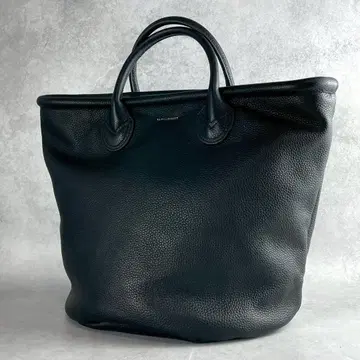 미사용 이아 파피요네 핸드백 가죽 블랙