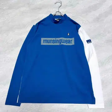 먼싱웨어 로고 긴팔 티셔츠 M 골프웨어 스포츠 펭귄