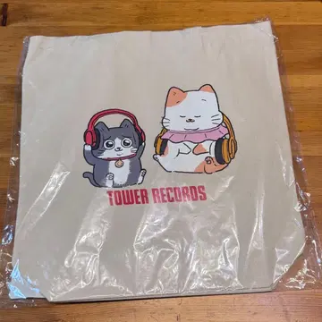 고양이로 환생한 아저씨 타워 레코드 토트백